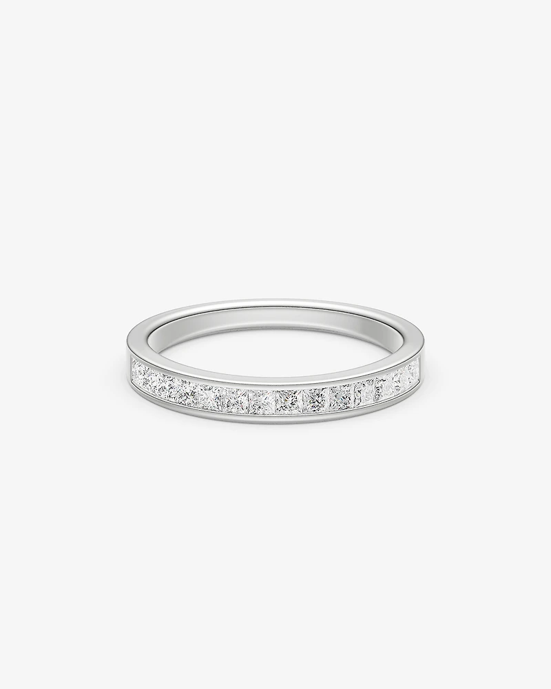 Evermore Wedding Band with 0.50 Carat TW of Diamonds in 14kt White Gold