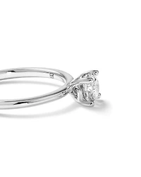 Carat TW Round Brilliant Solitaire Ring in 18kt White Gold