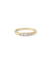 0.18TW Lab Diamond Stacker Ring 10kt Gold