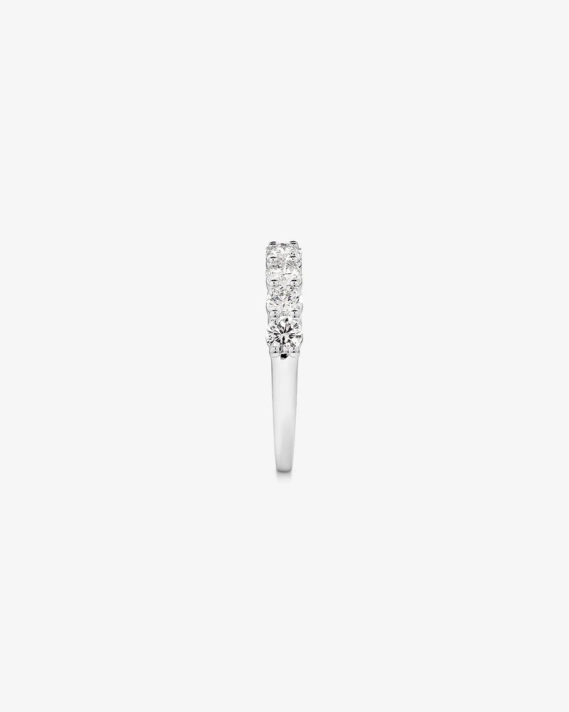 1.25 Carat TW Claw Set Laboratory-Grown Diamond Wedding Ring in 14kt White Gold