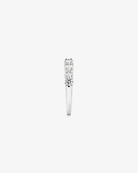1.25 Carat TW Claw Set Laboratory-Grown Diamond Wedding Ring in 14kt White Gold