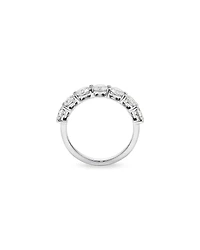 Bague De Mariage En Diamant De Laboratoire Rond Brillant De 2,00 Carats Poids Total En Or Blanc 14 Carats