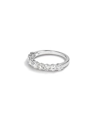 Bague en or blanc 14 K avec diamants créés en laboratoire totalisant 1,30 ct