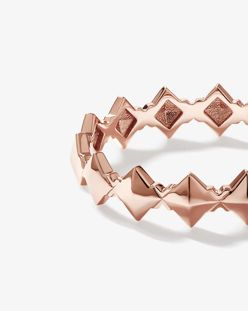 Bague Pointe Signature Connect en Or Rose 10 kt