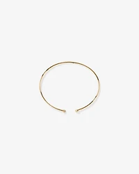Diamond Torque Bangle in 10kt Yellow Gold