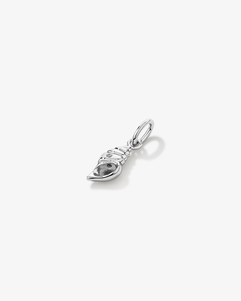 Pendentif Coquillage Conque en Argent Sterling