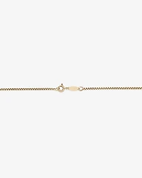 45cm (18") Hollow Round Box Chain in 14kt Yellow Gold