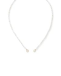 45cm (18") Cultured Freshwater Pearl Open Chain Necklace in 10kt Yellow Gold