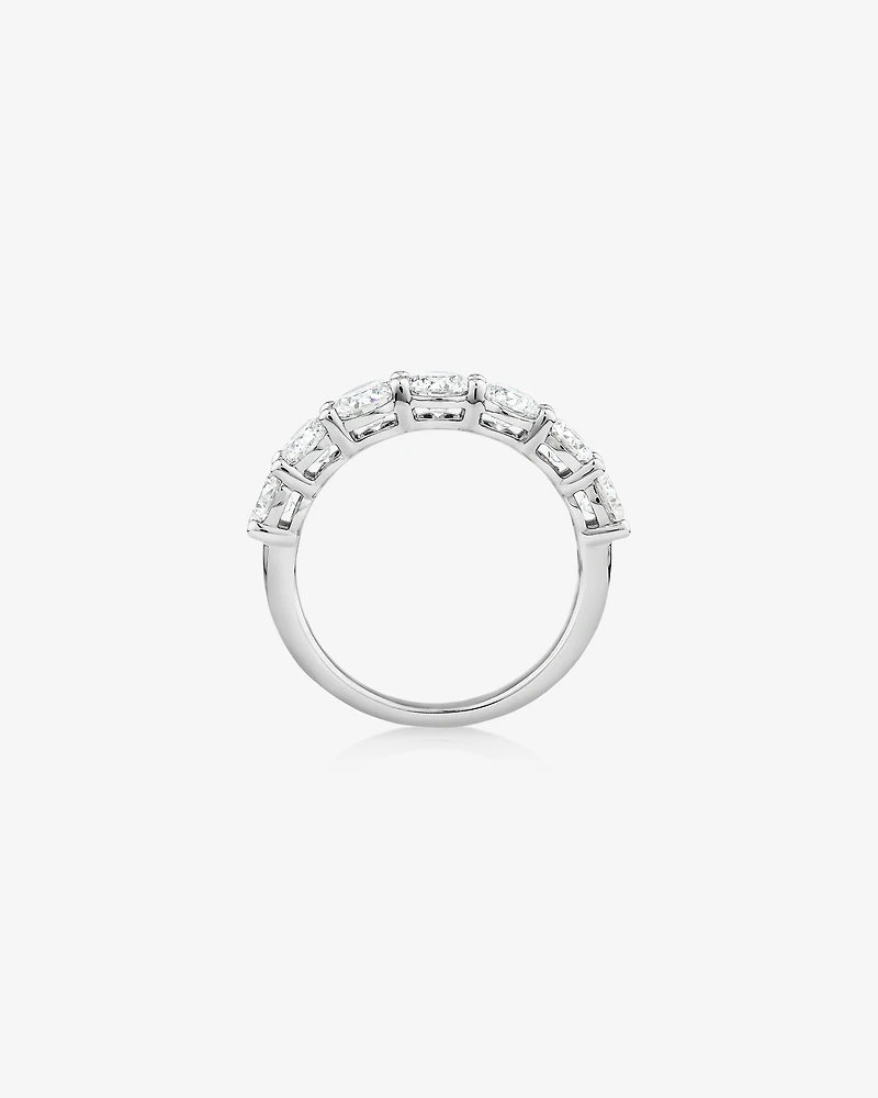 Wedding Band with 2.00 Carat TW Laboratory Grown Diamonds in 14kt White Gold