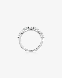 Wedding Band with 2.00 Carat TW Laboratory Grown Diamonds in 14kt White Gold
