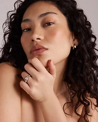 2.90 Carat TW Bezel Set 5 Stone Lab-Grown Diamond Engagement Ring in 14kt Yellow Gold