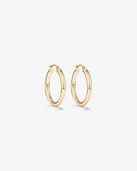 20mm Hoop Earrings in 10kt Yellow Gold