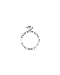 2.00TW Oval Laboratory-Grown Diamond Solitaire Ring in 14kt White Gold