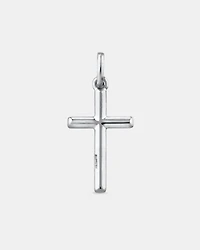 Cross Pendant in 10kt White Gold
