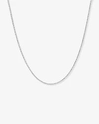 Collier de tennis en diamant 3.00TW Lab en argent