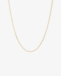 55cm (22") Oval Belcher Chain in 10kt Yellow Gold