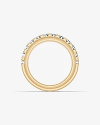 1.00 Carat TW Claw Set Diamond Wedding Ring in 14kt Yellow Gold