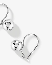 Boucles d’oreilles Euroball en argent sterling