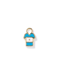 Pendentif de boucle d’oreille argentine en Vermeil 18Kt