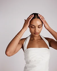 2,86 Carats Poids Total Bague De Fiançailles En Diamant Cultivé En Laboratoire, Coupe Radieuse, Pierres Latérales Taille Fantaisie, En Or Blanc 14 Ct