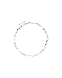 Infinity Belcher Chain in Sterling Silver