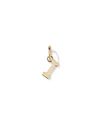 Pendentif initiale "I" en or jaune 10 carats