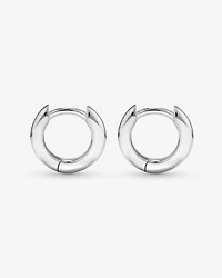 11mm Huggie Earrings in Sterling Silver