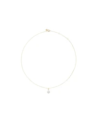 1.00 Carat TW Pear Cut Laboratory-Grown Diamond Solitaire Pendant in 10kt Yellow Gold