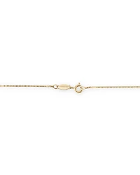 45cm (18") 0.85mm Width Diamond Cut Box Chain in 14kt Yellow Gold