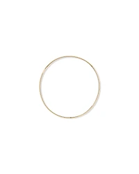Bracelet rond solide de 65 mm de largeur 2,3 mm en or jaune 10 carats
