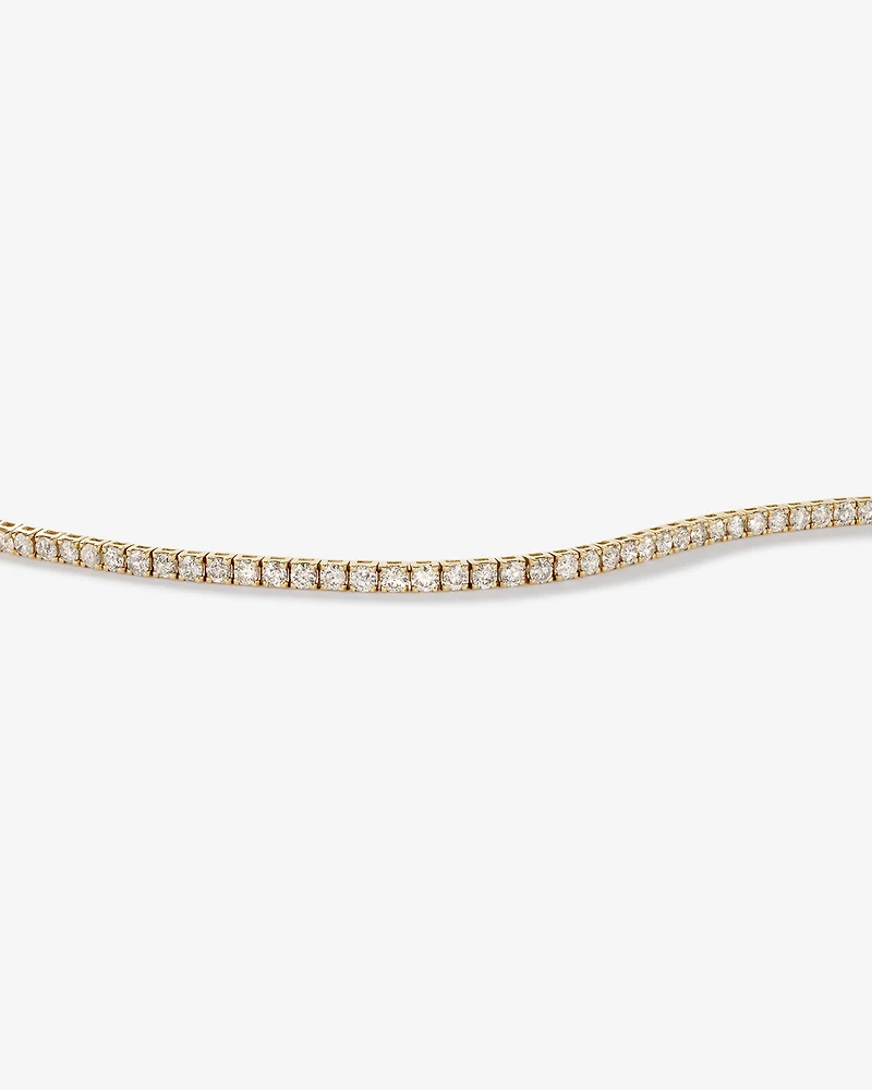 4.92 Carat TW Diamond Tennis Bracelet in 10kt Yellow Gold