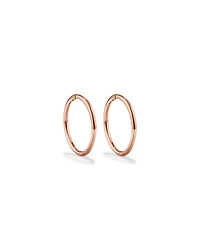 12mm Sleepers in 10kt Rose Gold