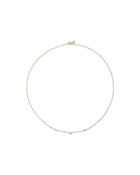 Collier avec 0,10 carat TW de diamants en or jaune 10 carats