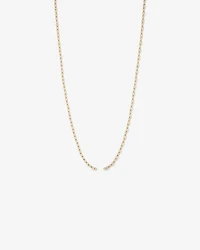 60cm (24") Round Paperclip Open Pendant Chain in 10kt Yellow Gold