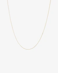 Chaîne belcher massive de 45 cm en or jaune 10 K