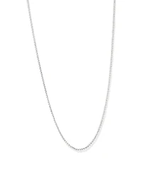 50cm (20") 2mm-2.5mm Width Belcher Chain in Sterling Silver
