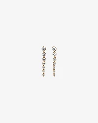 Drop Earrings with 0.50 Carat TW of Diamonds in 18kt Yellow Gold