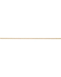 50cm (20") 3.75mm Width Semi Solid Diamond Cut Curb Chain in 10kt Yellow Gold