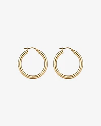 20mm Hoop Earrings in 10kt Yellow Gold