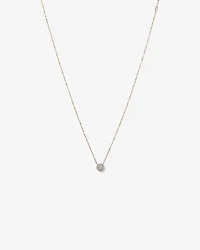0.50 Carat TW Round Brilliant Laboratory-Grown Diamond Halo Pendant in 10kt Yellow Gold