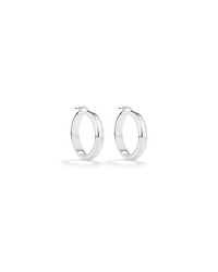 25mm Hoop Earrings in Sterling Silver