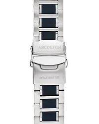 Solar Powered Men's Watch with Tone Stainless Steel