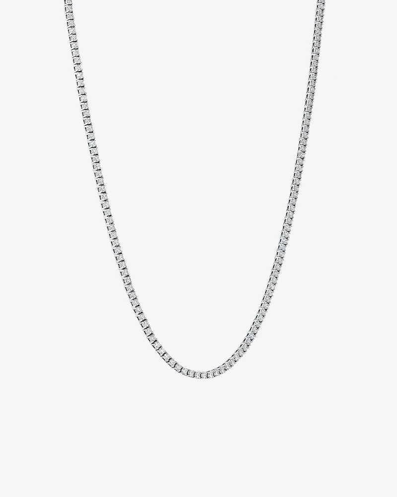 Collier Tennis en Zircon Cubique en Argent Sterling