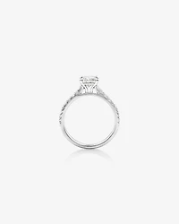 Engagement Ring with 1.25 Carat TW Diamonds in 14kt White Gold