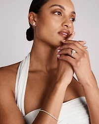 3.28 Carat TW Diamond Tennis Bracelet in 10kt Yellow Gold