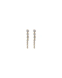 Drop Earrings with 0.50 Carat TW of Diamonds in 18kt Yellow Gold