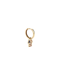 USA Jersey Earring Charm in 18Kt Vermeil