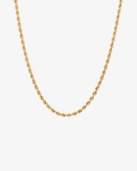 60cm (24") Rope Chain in 10kt Yellow Gold