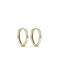 Mini Hoop Earrings in 10kt Yellow Gold