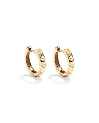 Signature Connect Huggie Earrings 10kt Yellow Gold